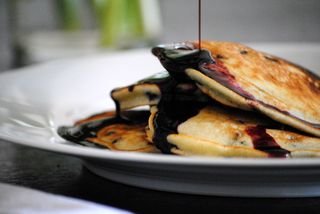 Lemon Blueberry Pancakes