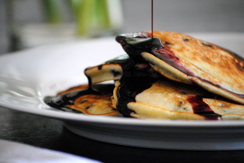 Lemon Blueberry Pancakes