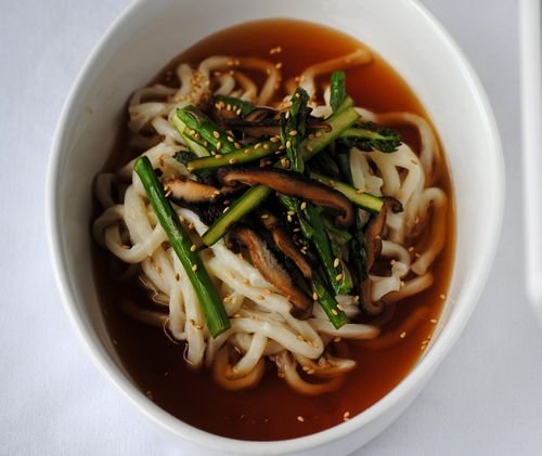 Asparagus Mushroom Noodle Soup Asparagus Mushroom Noodle Soup