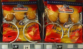 Vending machine madeleines