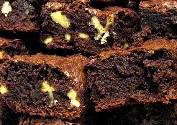 Stacked brownies
