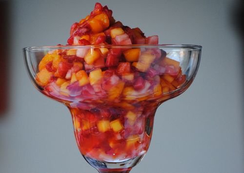 Strawberry Mango Salsa